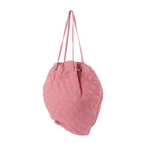 Chanel Pink Shopping Shoulder Bag Matte Grand